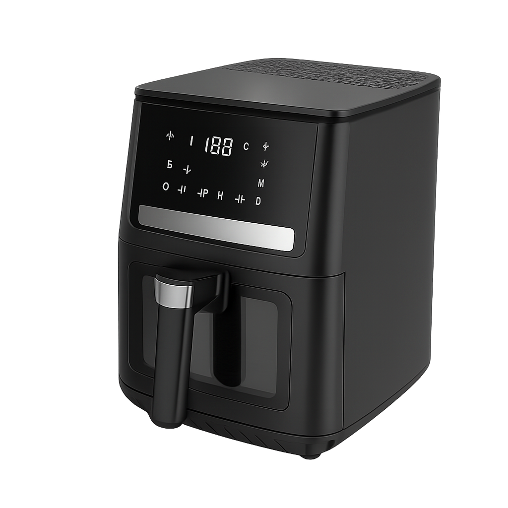 Freidora de Aire 6.5L Futura Home - vista con la tapa cerrada